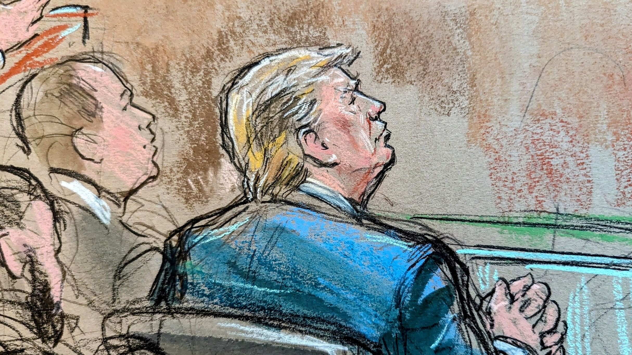 <div class="paragraphs"><p>Former US President Donald Trump is seen during an appeals hearing.</p></div>