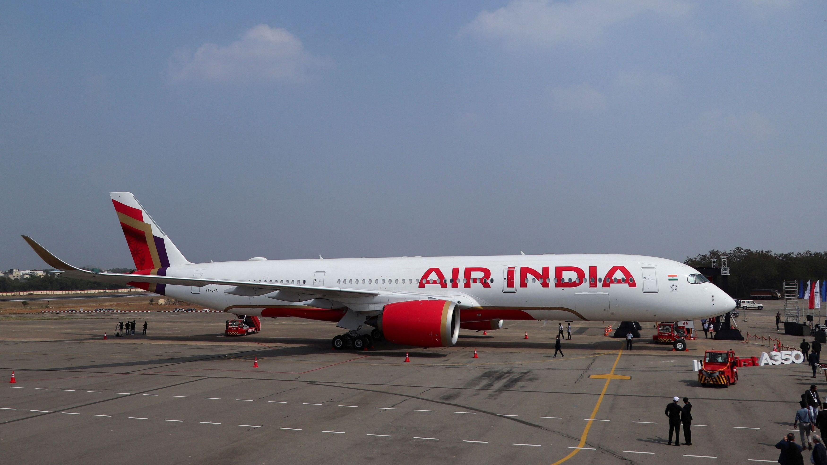 <div class="paragraphs"><p>Representative image showing an Air India plane.</p></div>