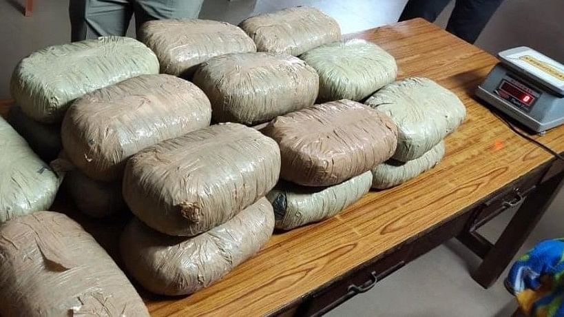 <div class="paragraphs"><p>Seized ganja stored in polythene bags. Representative photo. </p></div>