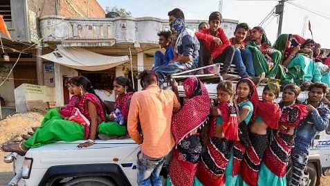 <div class="paragraphs"><p>Tribal persons travel by a jeep in MP. Representative image.</p></div>