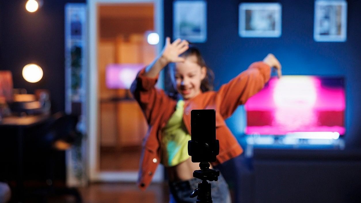 <div class="paragraphs"><p>Representative image of a child performing in front of a camera.</p></div>