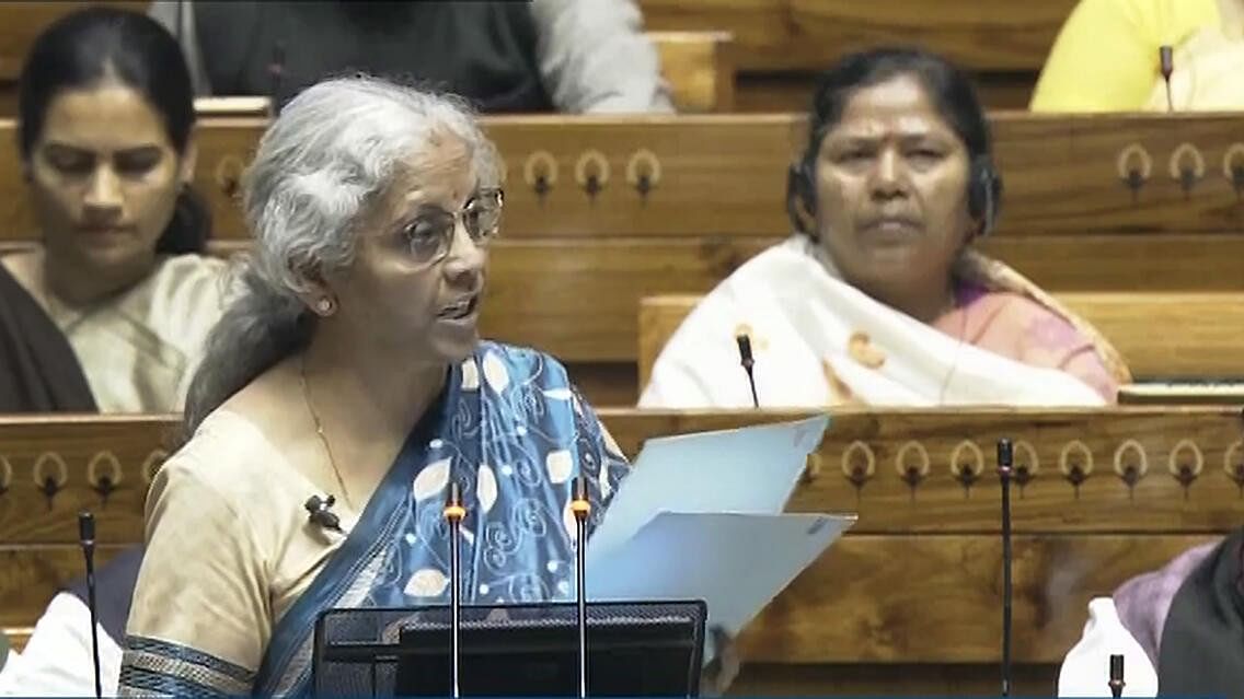 <div class="paragraphs"><p>Union Finance Minister Nirmala Sitharaman presents the Interim Budget 2024 in the Lok Sabha.</p></div>