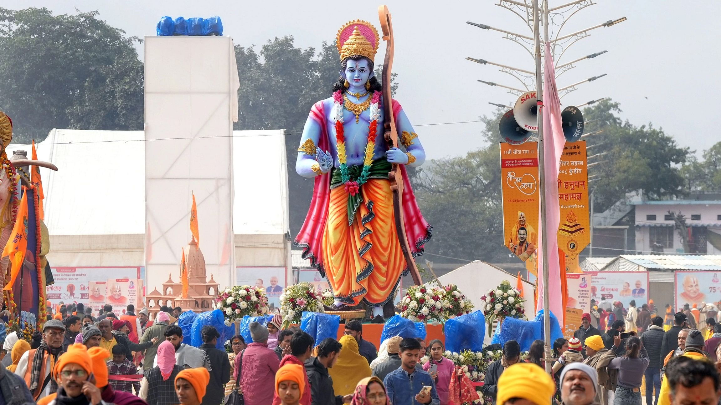 <div class="paragraphs"><p>Lord Ram idol at  Shri Hanuman Maha Yagyashala. Image for representation only.&nbsp;</p></div>