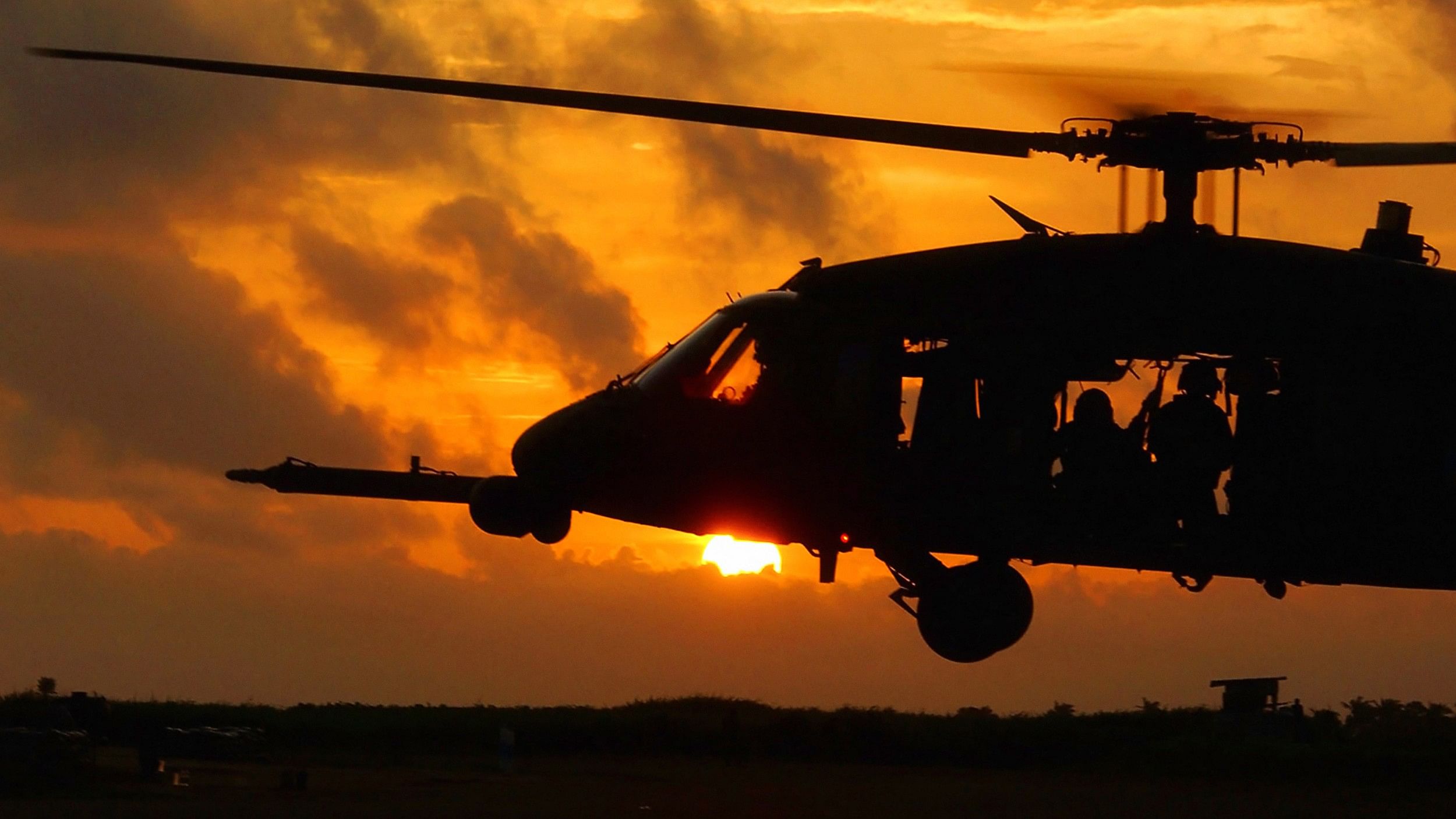 <div class="paragraphs"><p>Representative image showing a helicopter carrying soldiers.</p></div>