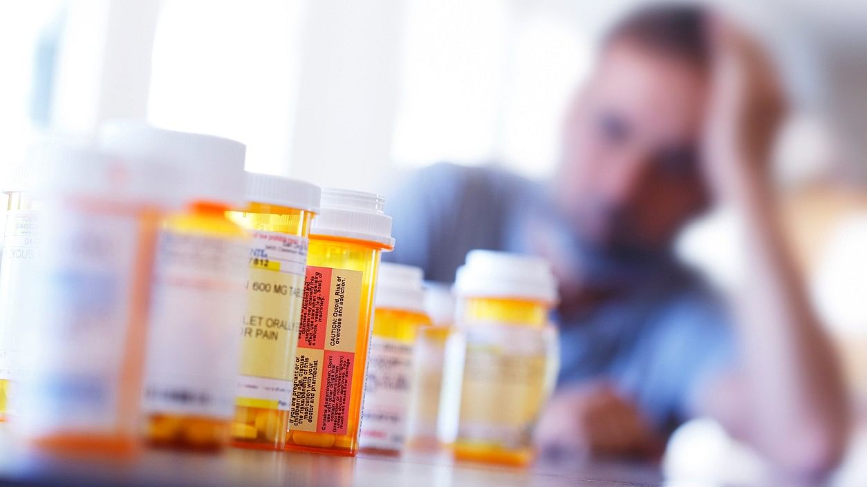 <div class="paragraphs"><p>File photo of large number of  prescription medication bottles (Representative image)</p></div>