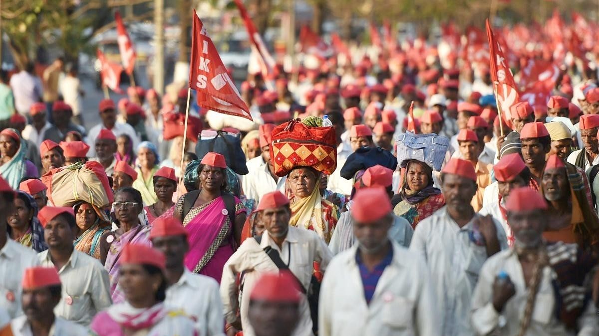 <div class="paragraphs"><p>Farmers of All Indian Kisan Sabha (AIKS).</p></div>