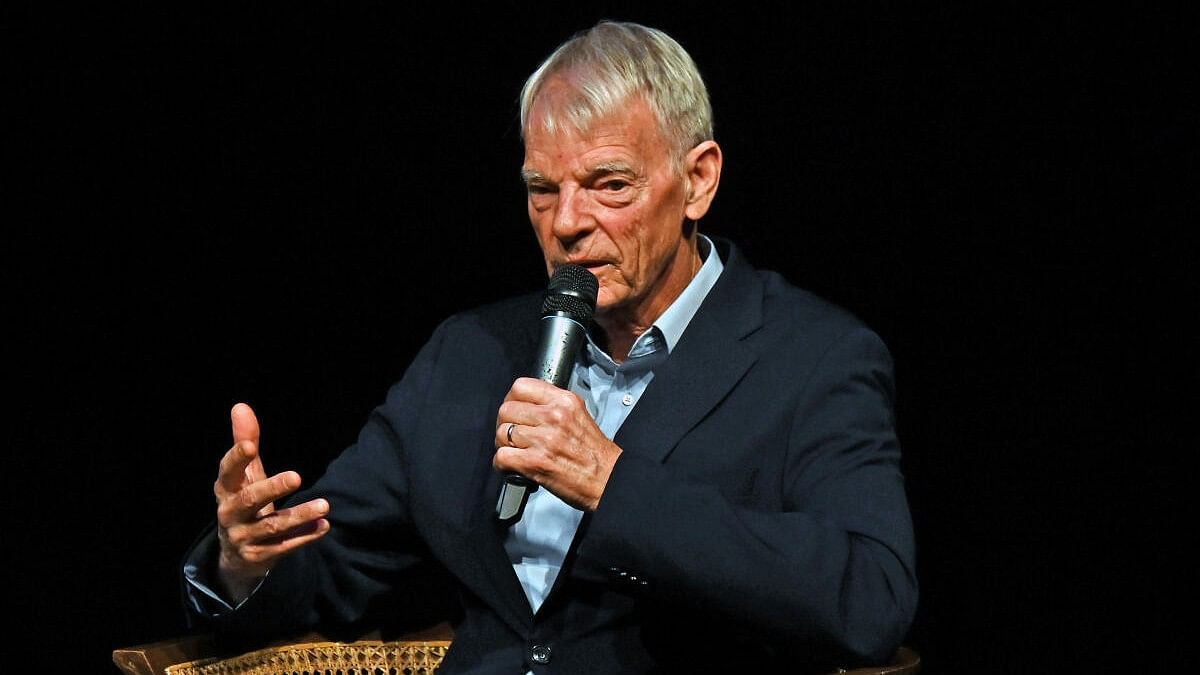 <div class="paragraphs"><p>Nobel Laureate Michael Spence talks about the impact of artificial intelligence at Bangalore International Centre on Thursday. </p></div>