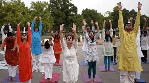 <div class="paragraphs"><p>Representative image of people doing suryanamaskar</p></div>