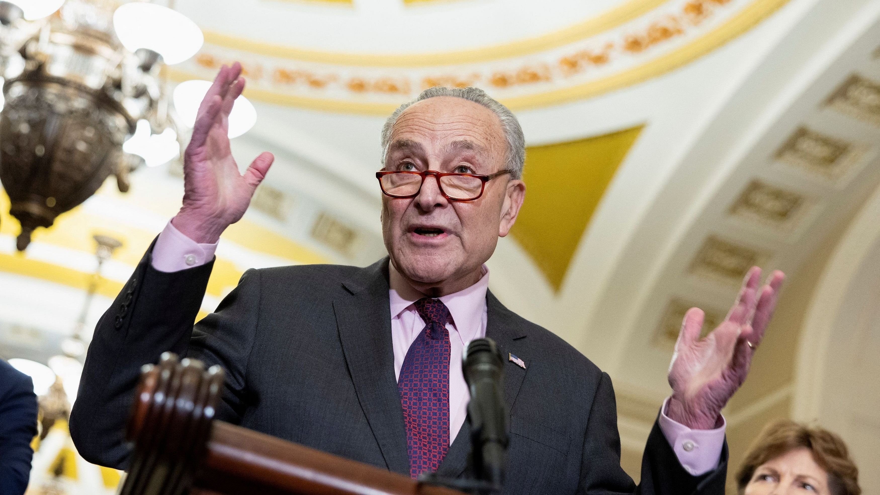 <div class="paragraphs"><p>US Senate Majority Leader Chuck Schumer.</p></div>