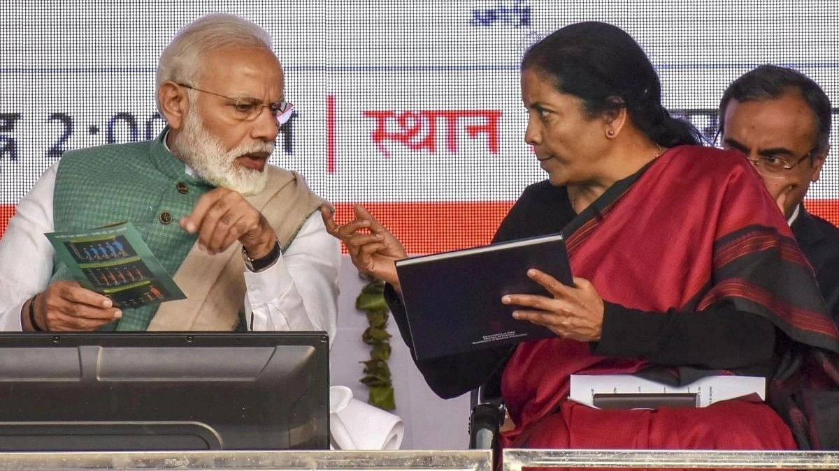 <div class="paragraphs"><p>PM Narendra Modi and FM Nirmala Sitharaman.</p></div>