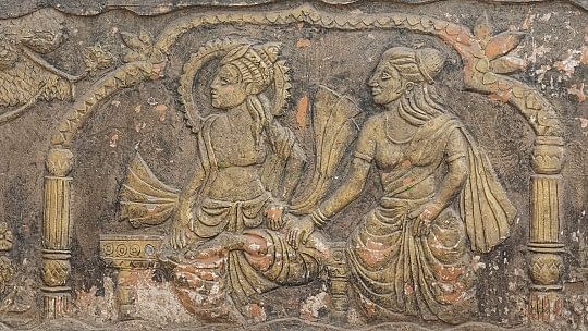 <div class="paragraphs"><p>Representative Image of Ram and Sita in a wall art.</p></div>