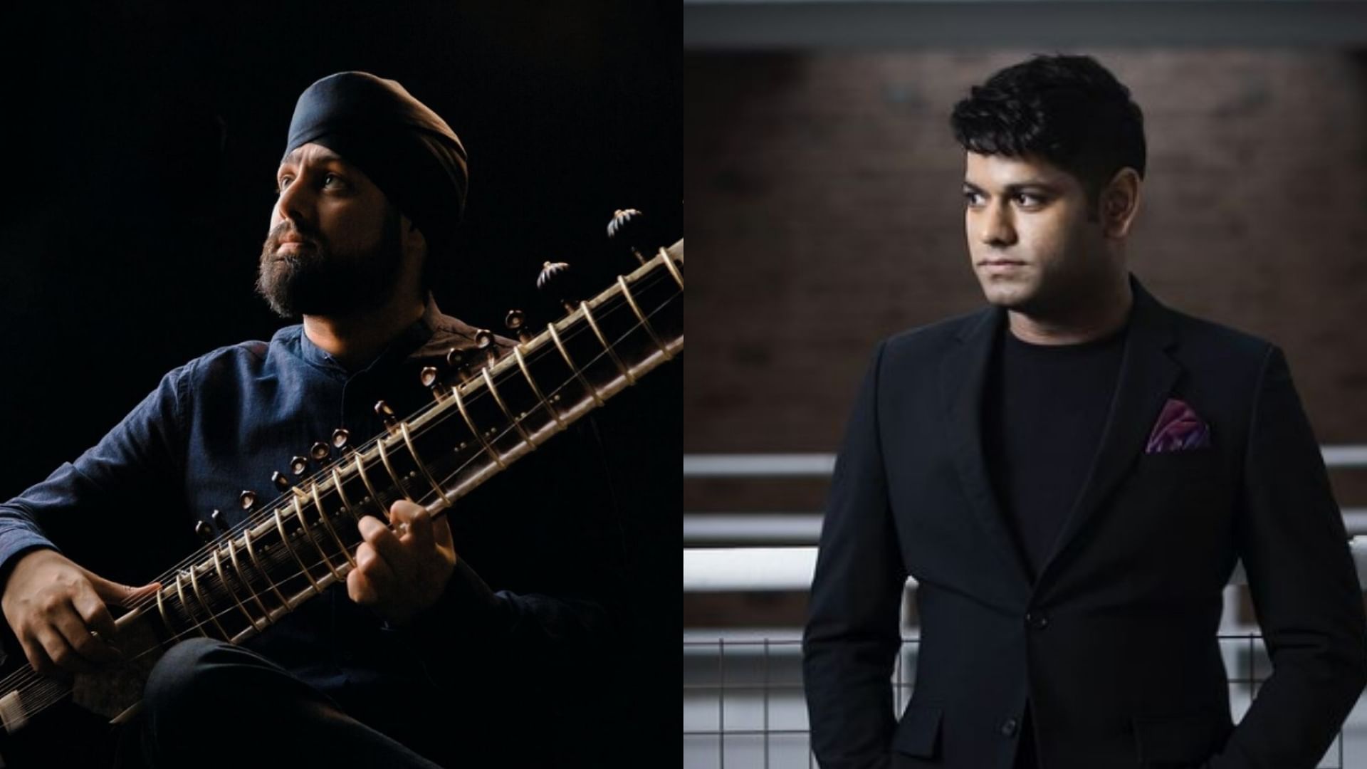 <div class="paragraphs"><p>Sitar player Jasdeep Singh Degun (R), Alpesh Chauhan, Music Director of Birmingham Opera Company (L).</p></div>