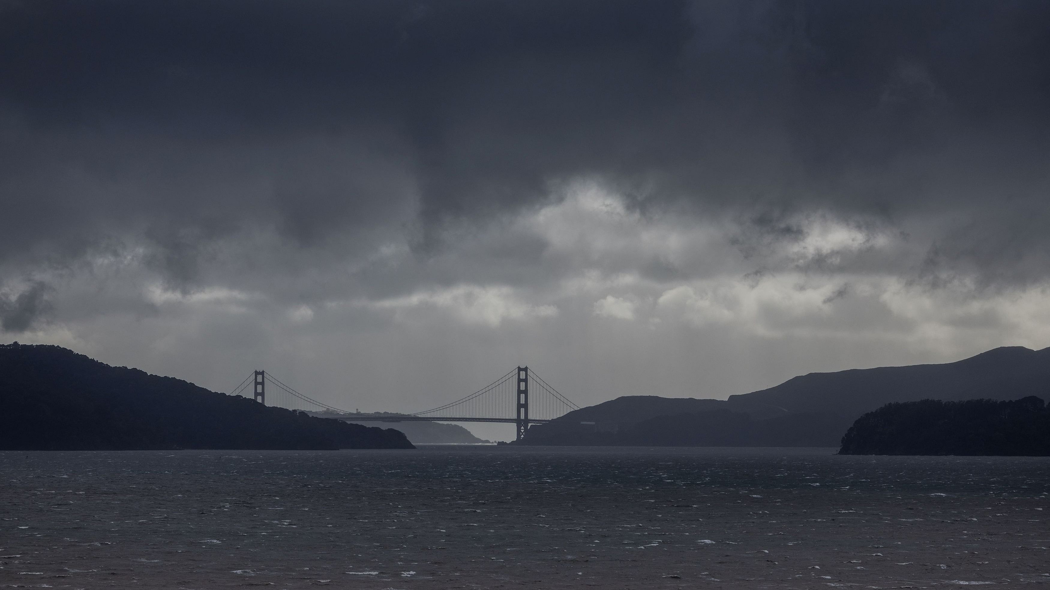 <div class="paragraphs"><p>Darks clouds are seen over the Golden Gate bridge as a Pacific storm known as an 'Atmospheric River' approaches northern California, bringing heavy rains and winds that could trigger widespread flooding, in San Francisco, California.</p></div>