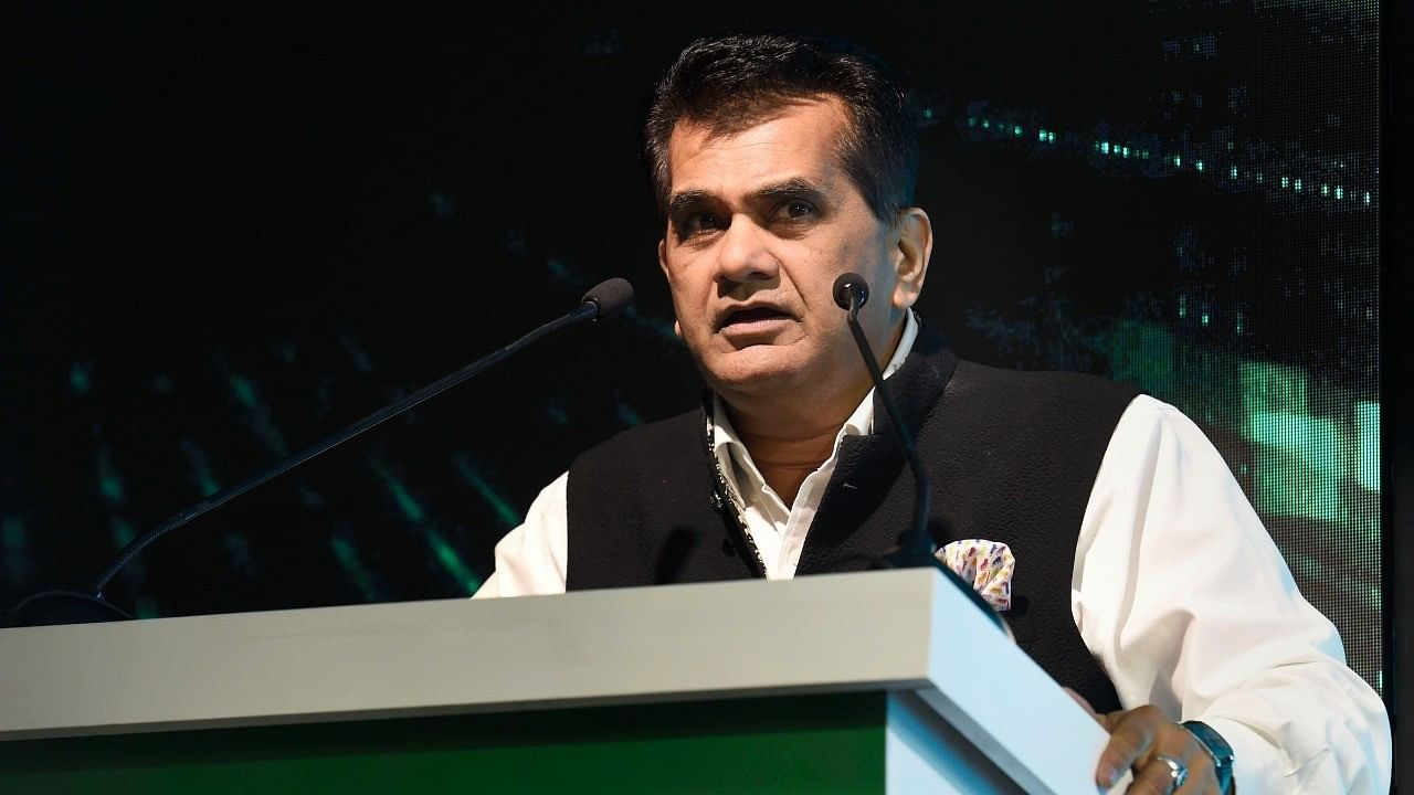 <div class="paragraphs"><p>A file photo of G20 Sherpa and former NITI Aayog chief Amitabh Kant.</p></div>