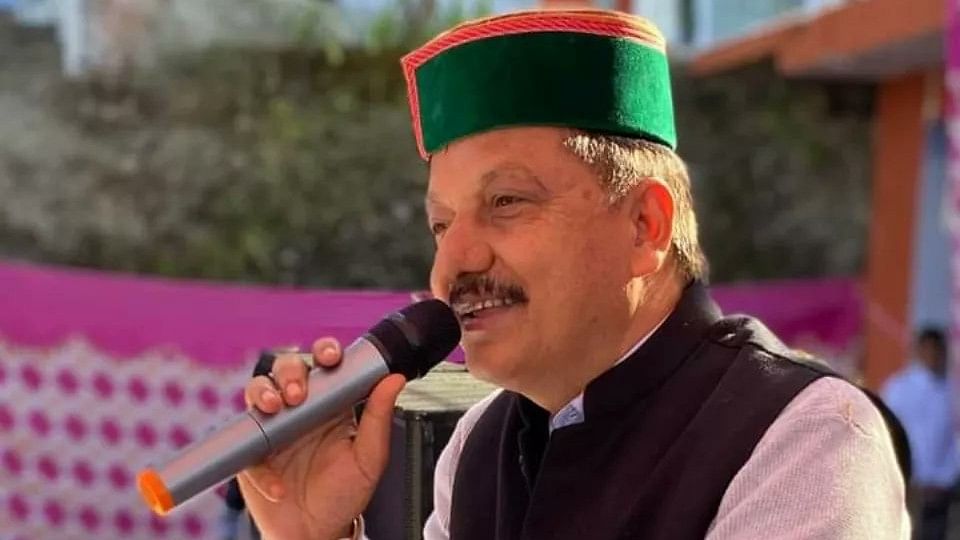 <div class="paragraphs"><p>A file photo of Rajinder Rana, one of the six Congress MLAs who voted for the BJP candidate in the Rajya Sabha polls in Himachal Pradesh.&nbsp;</p></div>