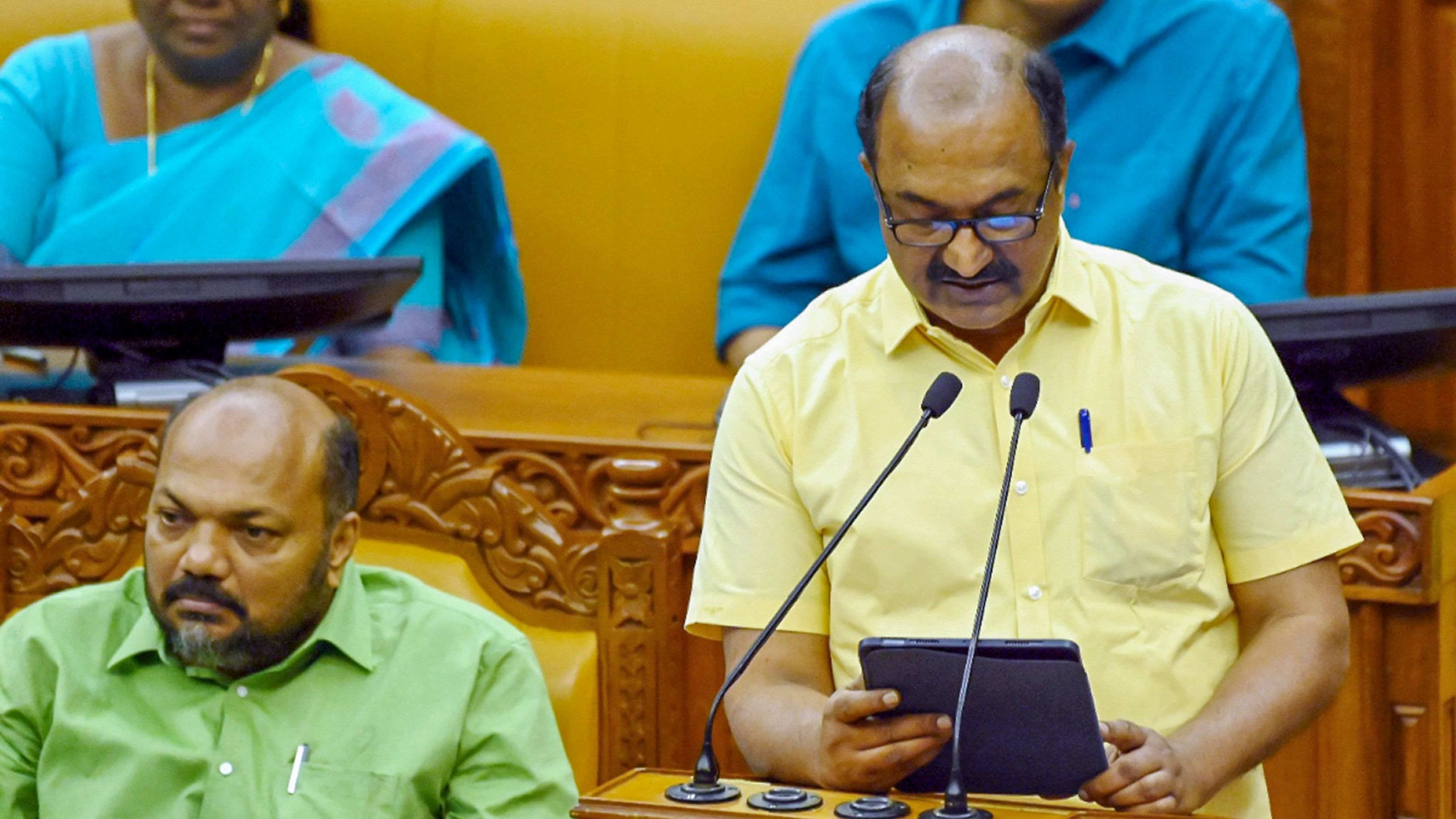 <div class="paragraphs"><p>Kerala Finance Minister KN Balagopal presents the State Budget in the Assembly.</p></div>