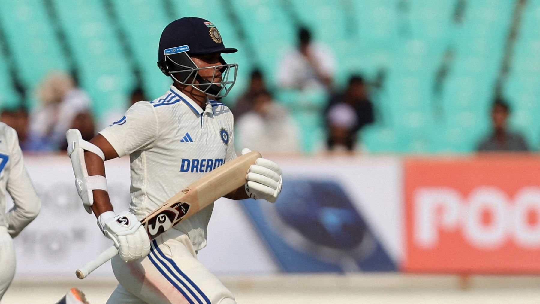 <div class="paragraphs"><p> India's Yashasvi Jaiswal makes a run during India vs England test series</p></div>