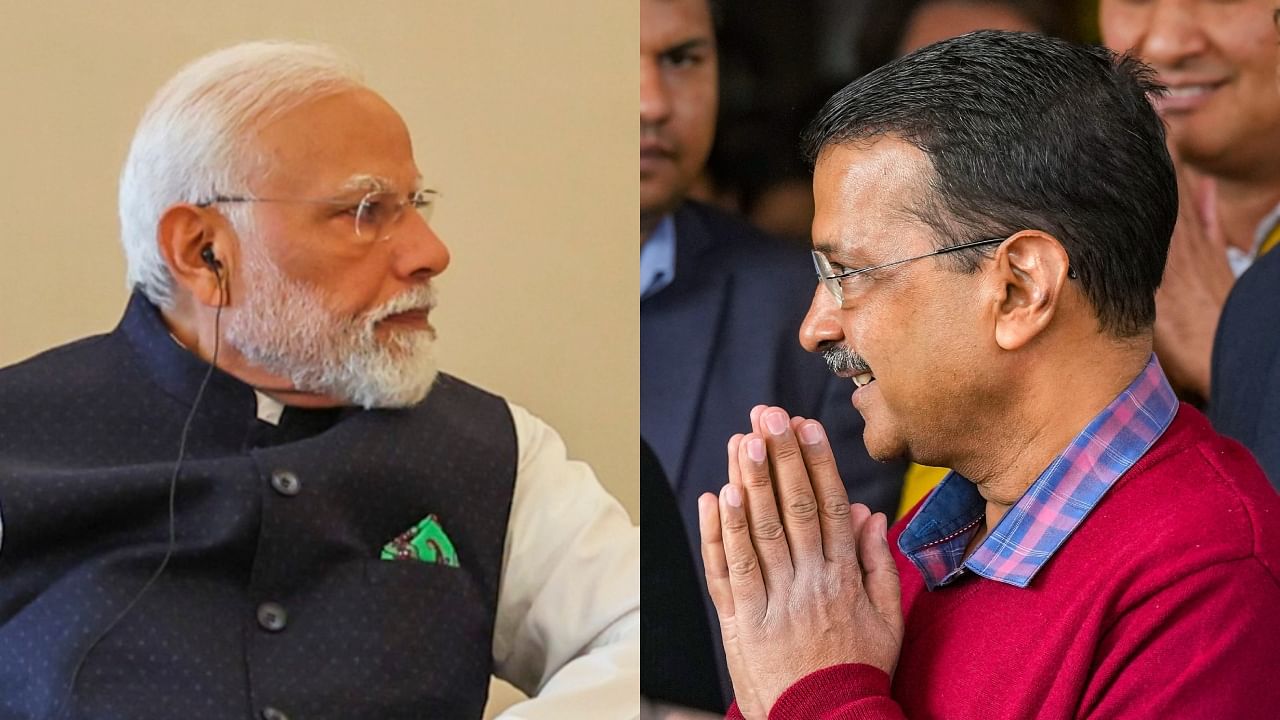 <div class="paragraphs"><p>Narendra Modi, Delhi Chief Minister Arvind Kejriwal.</p></div>