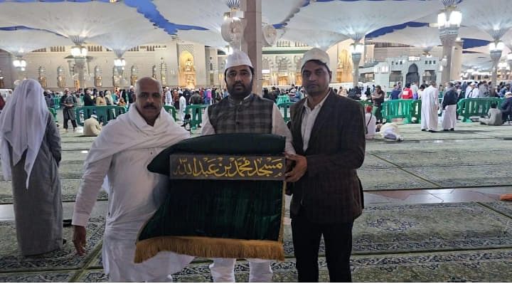 <div class="paragraphs"><p>A special ‘sacred’ brick, made of black soil and bearing ‘aayats’ (couplets from the holy Quran) is being brought from Mecca to lay the foundation of the #Ayodhya mosque, to be named after Mohammed Bin Abdullah</p></div>