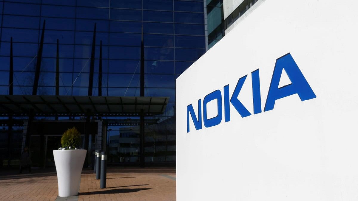 <div class="paragraphs"><p>A Nokia logo is seen at the company's headquarters in Espoo, Finland.&nbsp;</p></div>