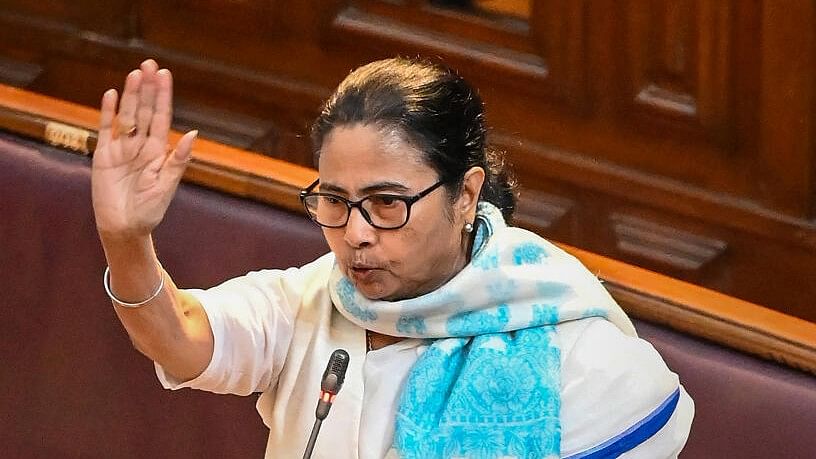 <div class="paragraphs"><p>West Bengal Chief Minister Mamata Banerjee speaks during the Budget session of the State Assembly, in Kolkata.</p></div>