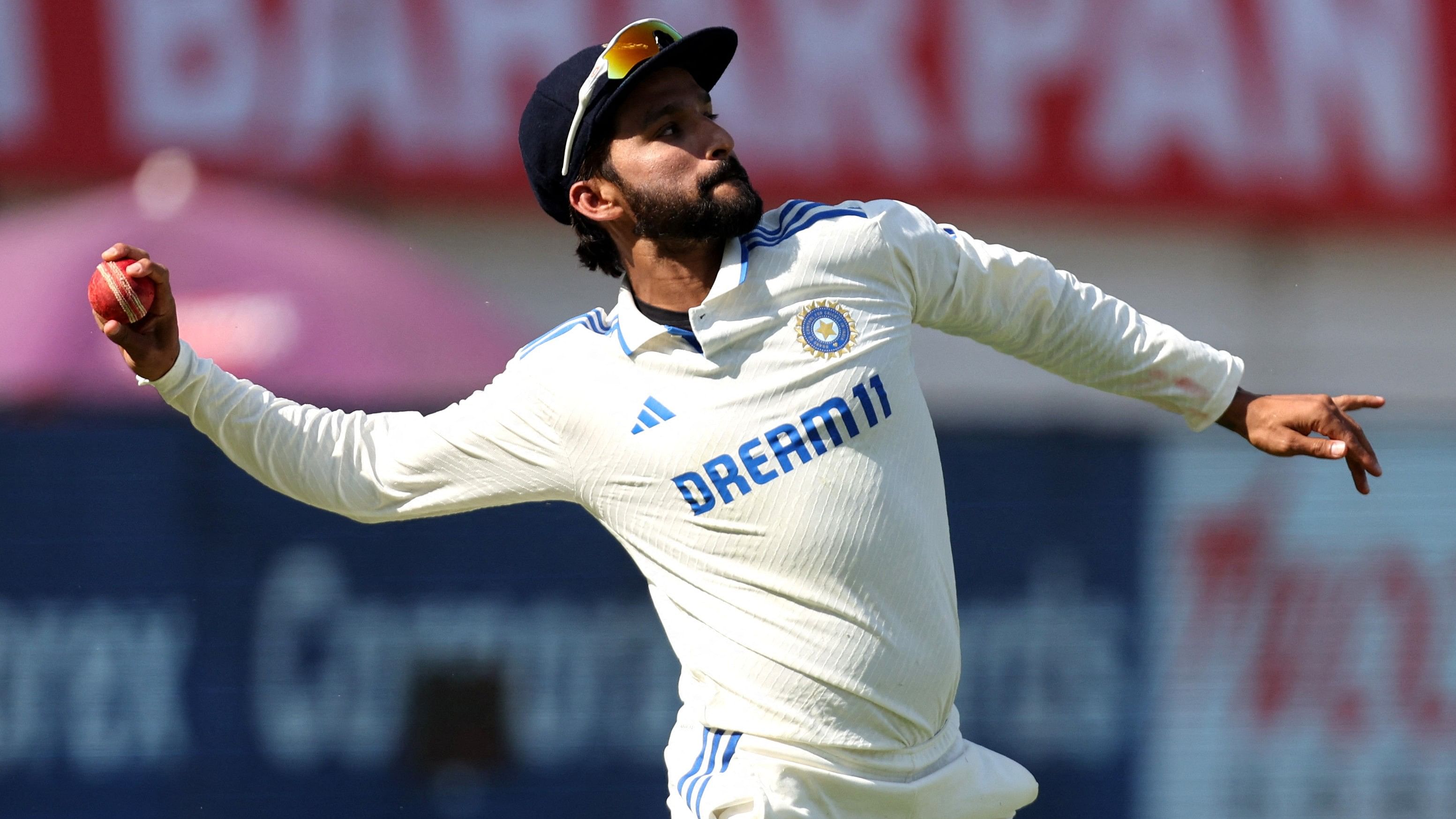 <div class="paragraphs"><p> India's Dhruv Jurel fielding during India vs England Test Match</p></div>