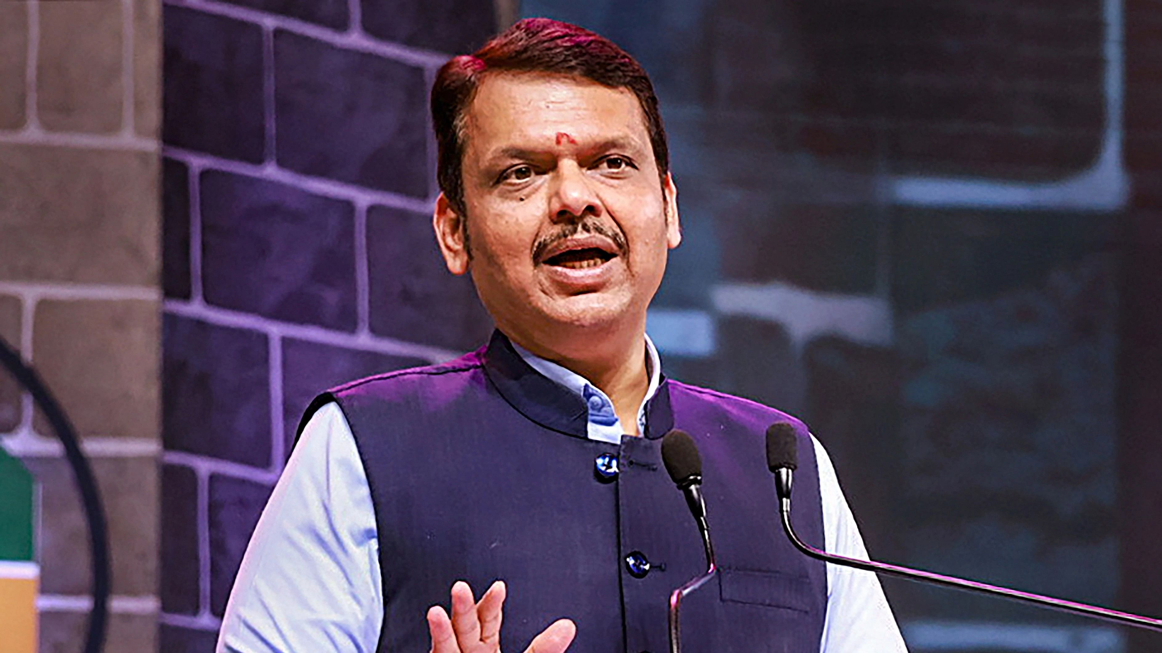 <div class="paragraphs"><p>A file photo of Maharashtra Deputy Chief Minister Devendra Fadnavis.</p></div>