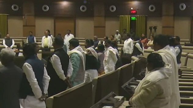 <div class="paragraphs"><p>Champai Soren's government went through a floor test today where they sought a vote of confidence from majority MLAs.</p></div>