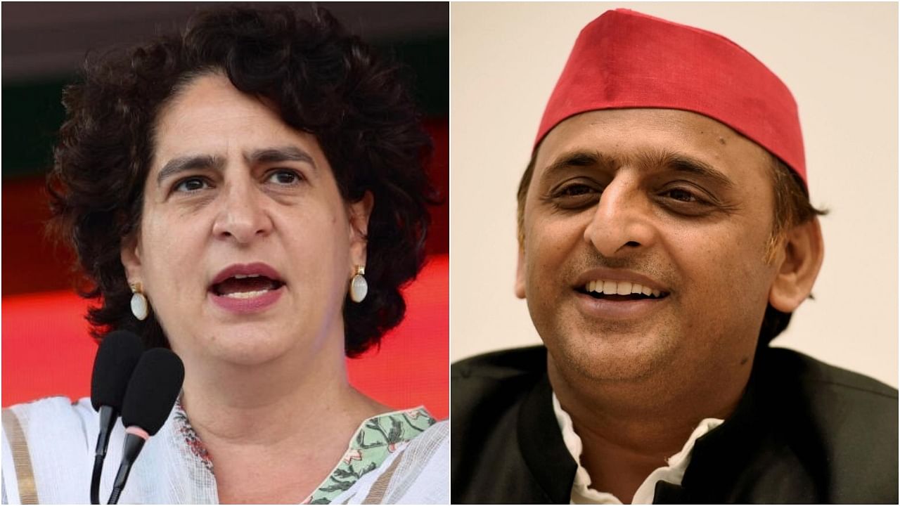 <div class="paragraphs"><p>Priyanka Gandhi Vadra(L) and Akhilesh Yadav.&nbsp;</p></div>