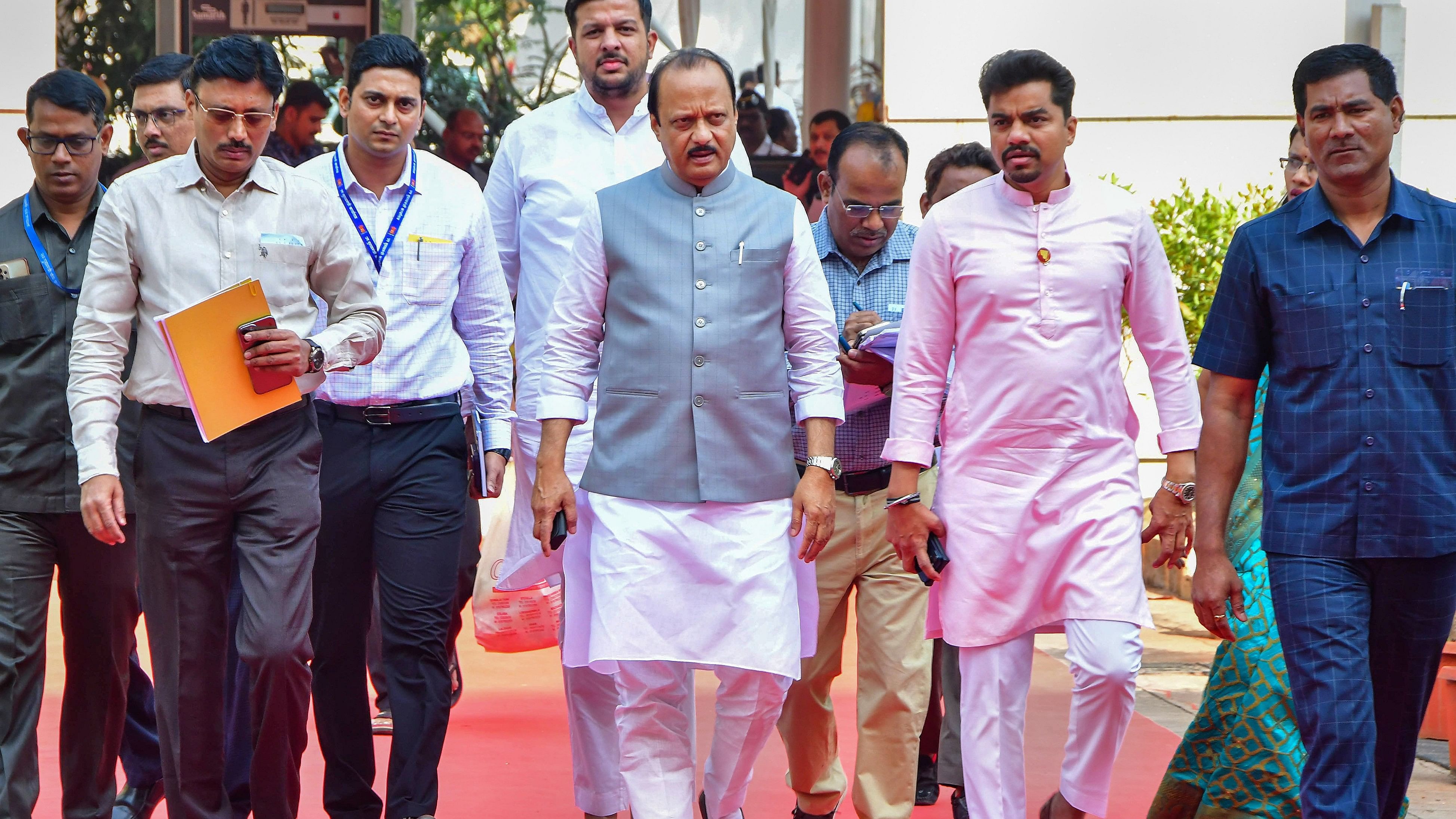 <div class="paragraphs"><p>A photo of Maharashtra Deputy Chief Minister Ajit Pawar during the first day of the Budget session of the State Assembly, at Vidhan Bhavan, in Mumbai.</p></div>