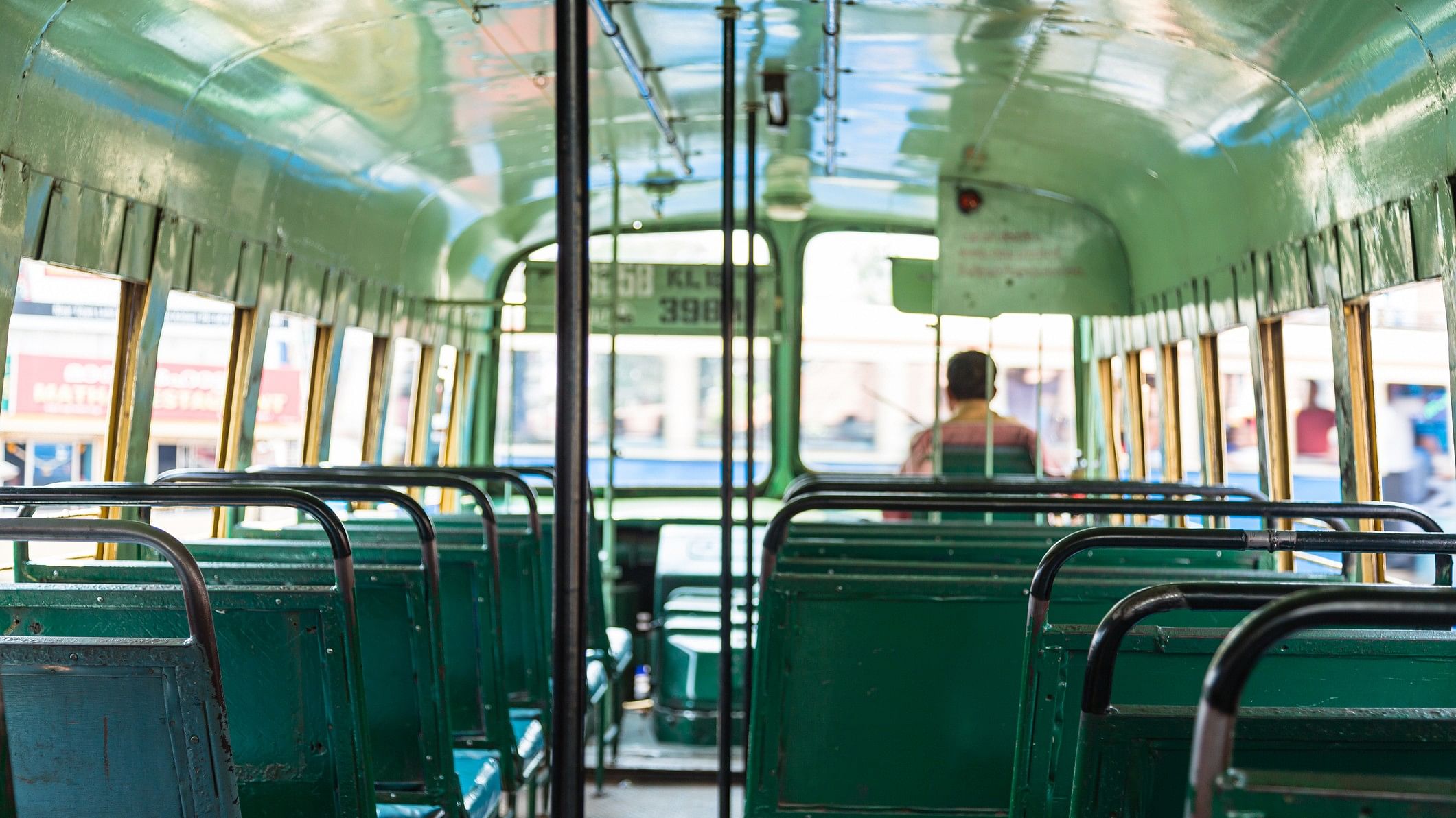 <div class="paragraphs"><p>Representative image of the inside of a passenger bus in India.</p></div>