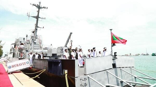 <div class="paragraphs"><p>Maldivian navy personnel. Representative Image.</p></div>