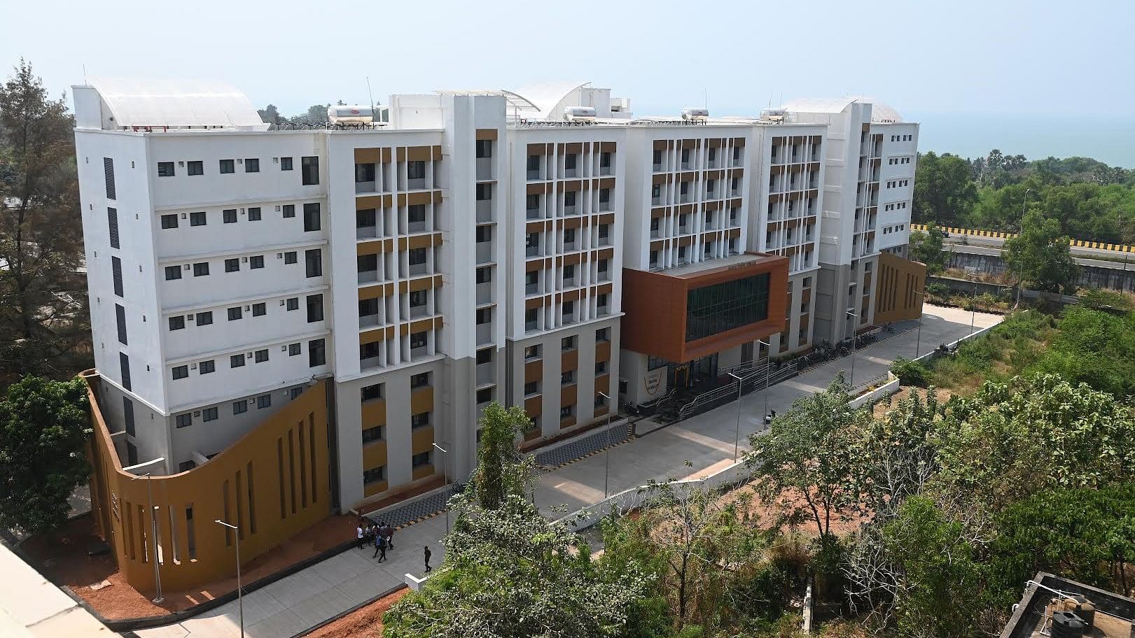 <div class="paragraphs"><p>Shiwalik, one of the hostel blocks of NITK, Surathkal, virtually inaugurated by Prime Minister Narendra Modi on Tuesday, Feb 20.</p></div>