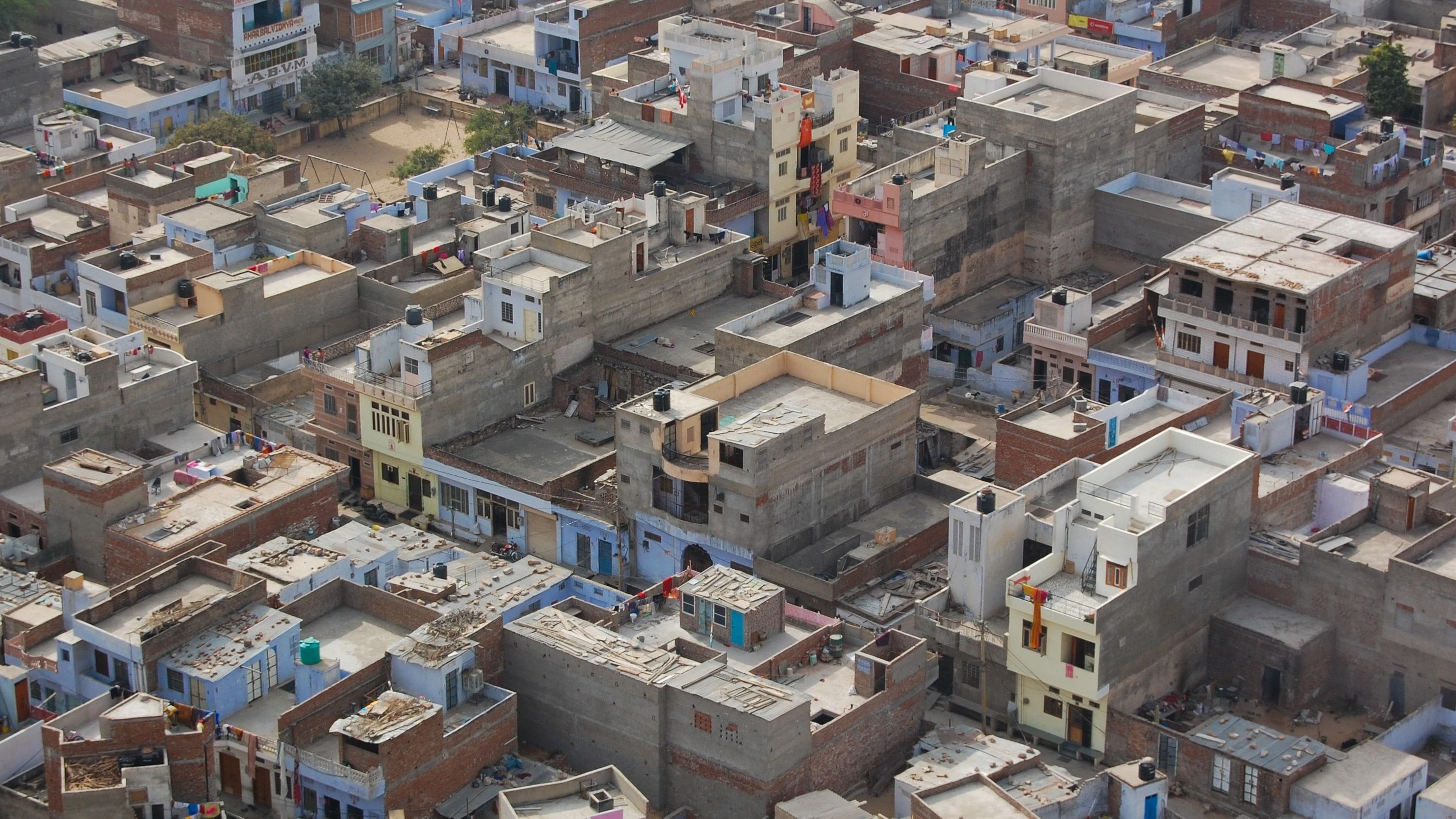 <div class="paragraphs"><p>Representative image showing middle class housing in India.</p></div>