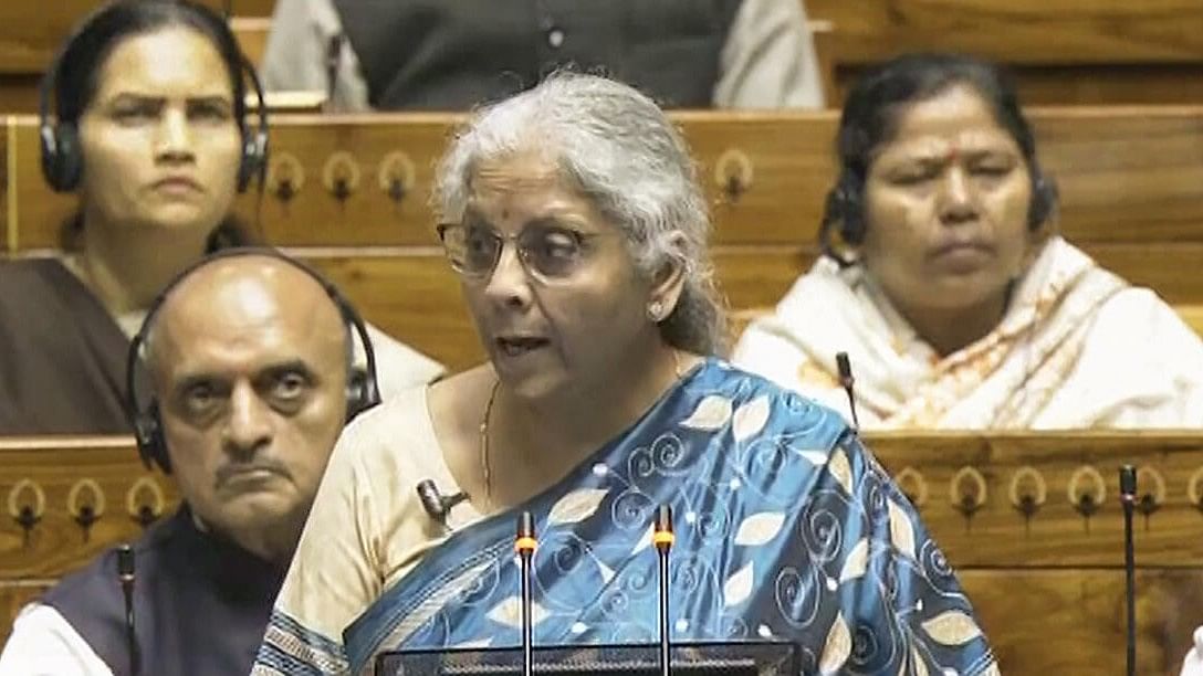 <div class="paragraphs"><p>FM Nirmala Sitharaman during the Interim Budget presentation.</p></div>