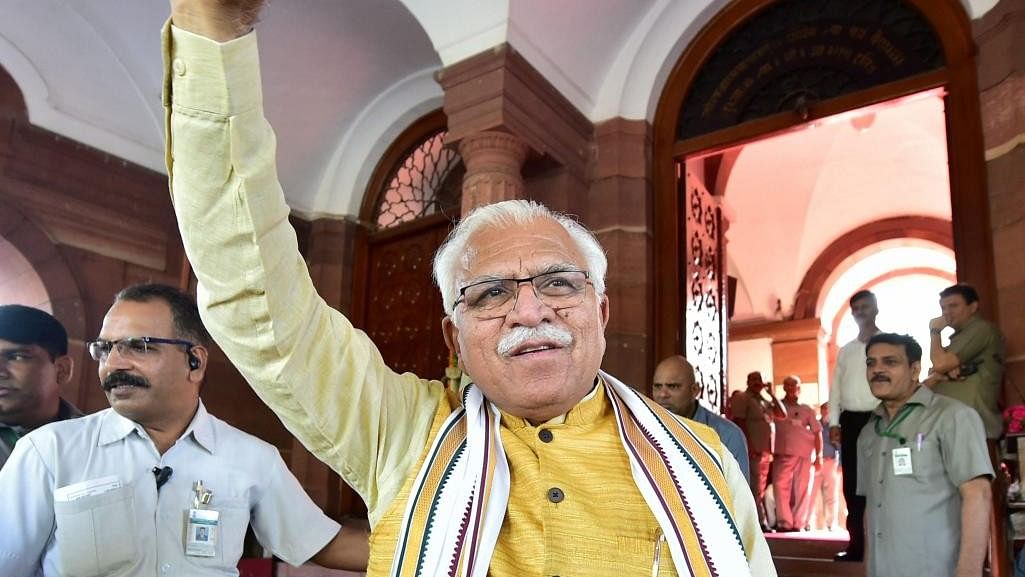 <div class="paragraphs"><p>Haryana Chief Minister Manohar Lal Khattar.</p></div>