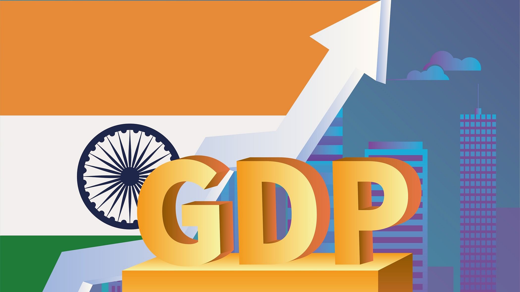 <div class="paragraphs"><p>Representative image showing India's GDP growing.</p></div>