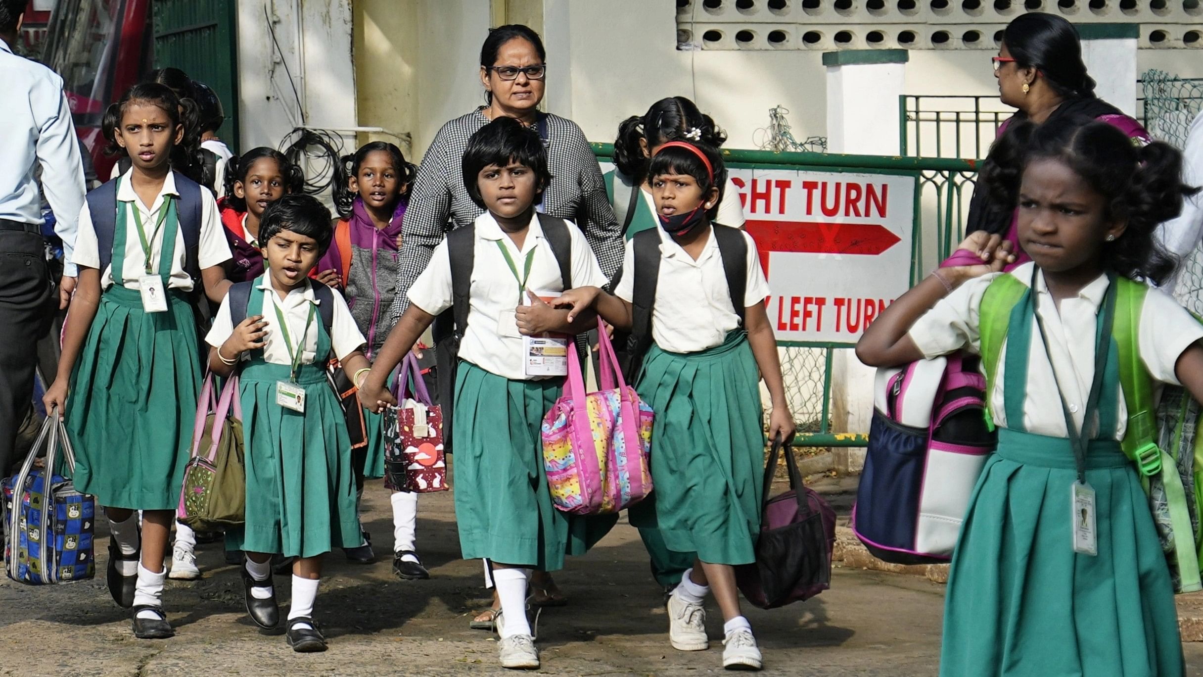 <div class="paragraphs"><p>Representative image showing children stepping out of a school.</p></div>