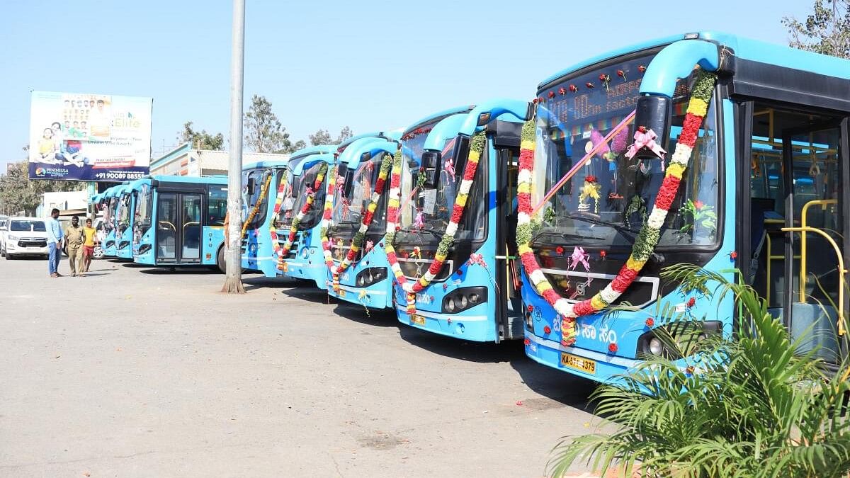 <div class="paragraphs"><p>Representative image showing BMTC buses.</p></div>