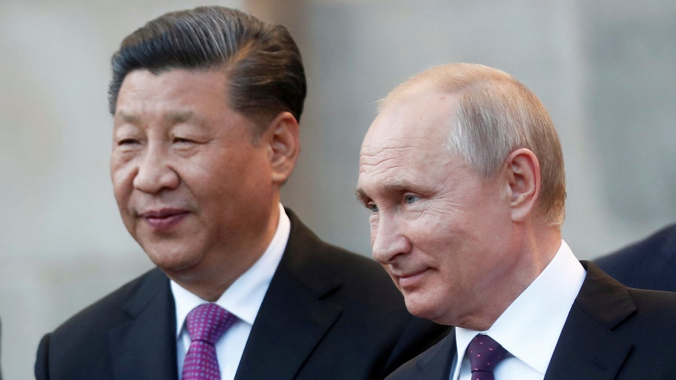 <div class="paragraphs"><p>Chinese President Xi Jinping and Russian President Vladimir Putin.</p></div>