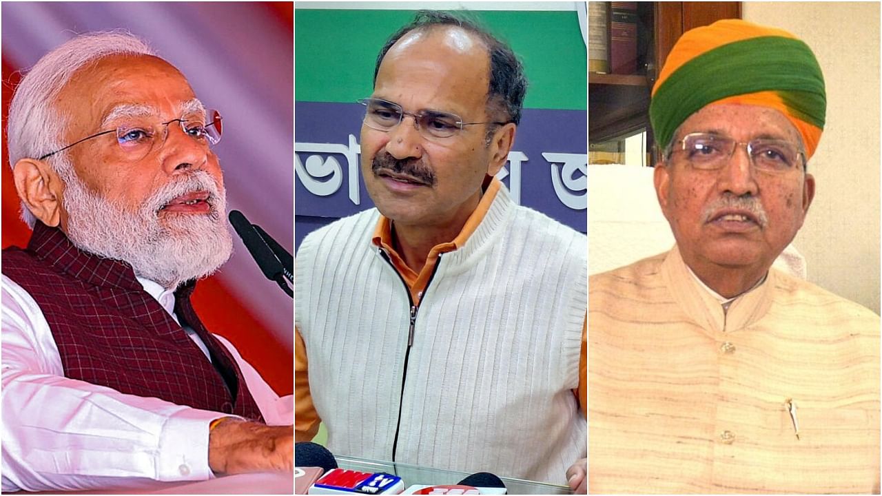 <div class="paragraphs"><p>Along with PM Modi, Congress' Adhir Ranjan Chowdhury and law minister&nbsp;Arjun Ram Meghwal will be part of the panel.&nbsp;</p></div>