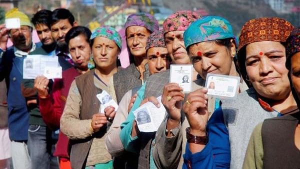 <div class="paragraphs"><p>Women in Himachal during elections.</p></div>