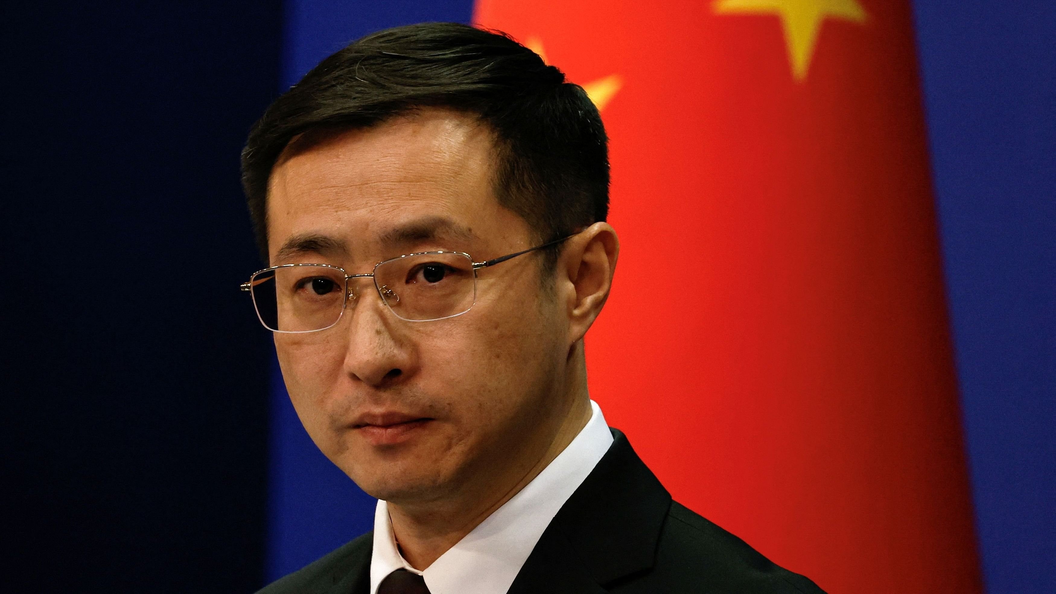 <div class="paragraphs"><p>Chinese Foreign Ministry spokesperson Lin Jian </p></div>