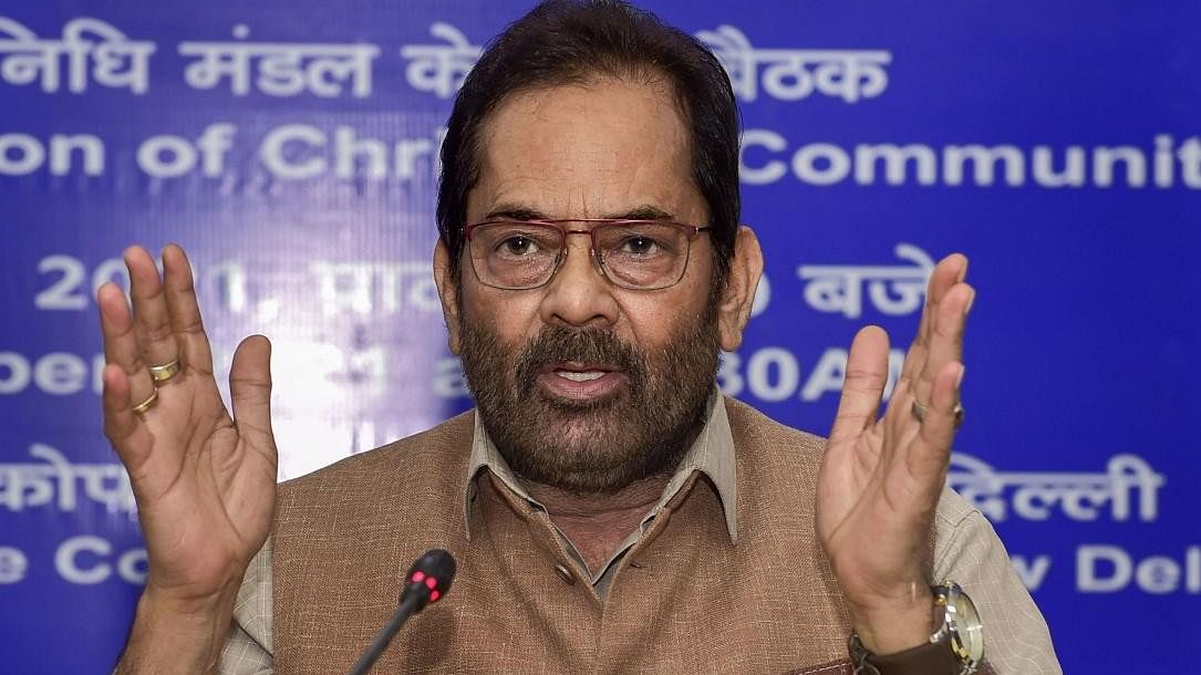 <div class="paragraphs"><p>Senior BJP leader and former union minister Mukhtar Abbas Naqvi</p></div>