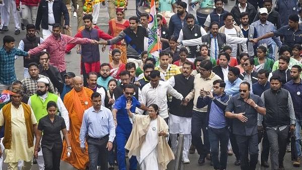 <div class="paragraphs"><p>Back in December 2019, when the Citizenship (Amendment) Act was passed,&nbsp;West Bengal Chief Minister Mamata Banerjee lead a rally of thousands of partymen, vowing never to allow the law to be implemented&nbsp;in West Bengal.</p></div>