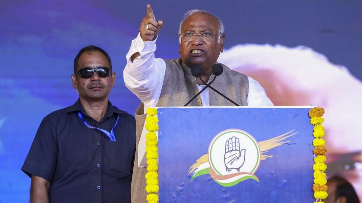 <div class="paragraphs"><p>Congress chief Mallikarjun&nbsp;Kharge</p></div>