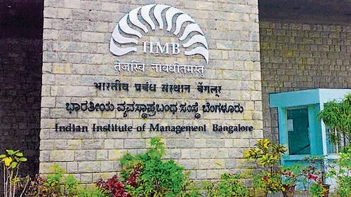 <div class="paragraphs"><p>File photo of the&nbsp;Indian Institute of Management Bangalore (IMB)</p></div>