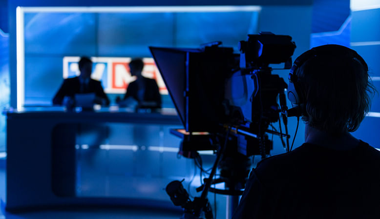 <div class="paragraphs"><p>Representative image of a TV newsroom.</p></div>