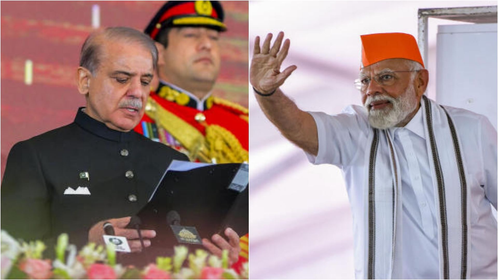 <div class="paragraphs"><p>Pakistan PM Shehbaz Sharif and PM Narendra Modi.</p></div>