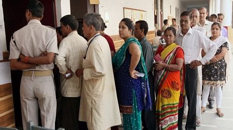<div class="paragraphs"><p>Official sources said 57.33 per cent polling was witnessed till noon in the 10 polling stations in the constituency. (Representative image)</p></div>